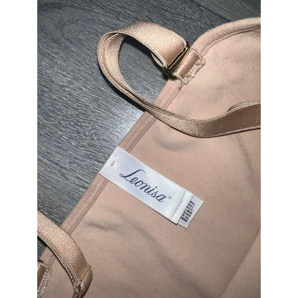 Leonisa Full Coverage Shaping One-Piece Bodysuit Women's Shapewear XL A005002 - Picture 4 of 10